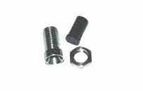 Support Laiton Chromé Concave pour led 5 mm