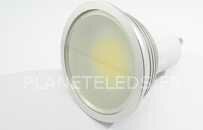 Ampoule à Leds Blanc Chaud GU10 LED COB 5W