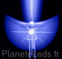 Led Bleu 7000 mcd 3 mm