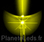 Led Jaune 14000 mcd 5 mm