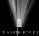 Led Blanche 10000 mcd 3 mm