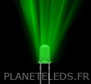 Led Verte 10000 mcd 3 mm