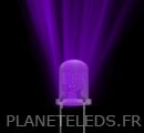 Led Ultra Violette 2500 mcd 5 mm