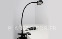 Lampe de Bureau Pince à LED 3W 300Lm USB + Adaptateur 230V