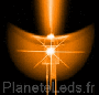 Led Orange Clignotante 5 mm
