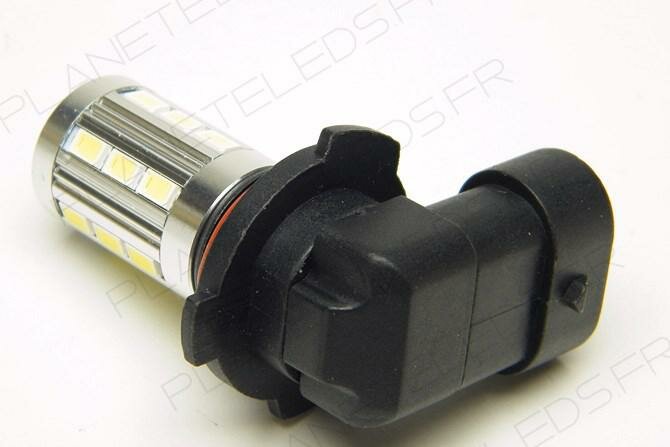 Ampoule H10 Blanche CANBUS 21 LEDs 5730
