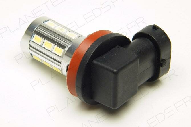 Ampoule H8 Blanche CANBUS 21 LEDs 5730