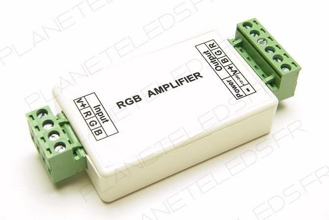 Répéteur RGB 3*4A à Bornier