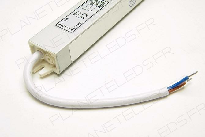 Alimentation Etanche 12V DC 30W 2,5A IP67