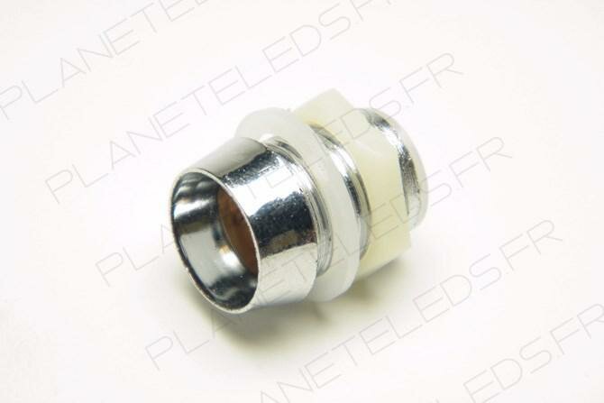 Support Chrome Pour led 10 mm