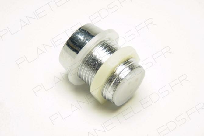 Support Chrome Pour led 10 mm