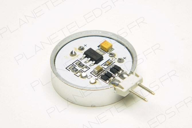 Ampoule G4 3 Leds High Power Blanc Chaud