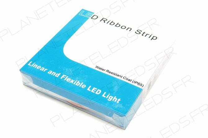 Bande LED Flexible Etanche Jaune de 50cm