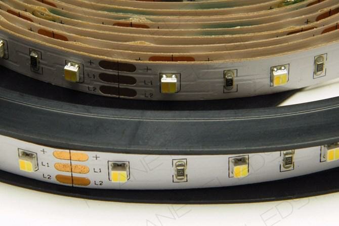 Rouleau de Bande de LED Bi Couleur Blanc Chaud/Blanc Froid