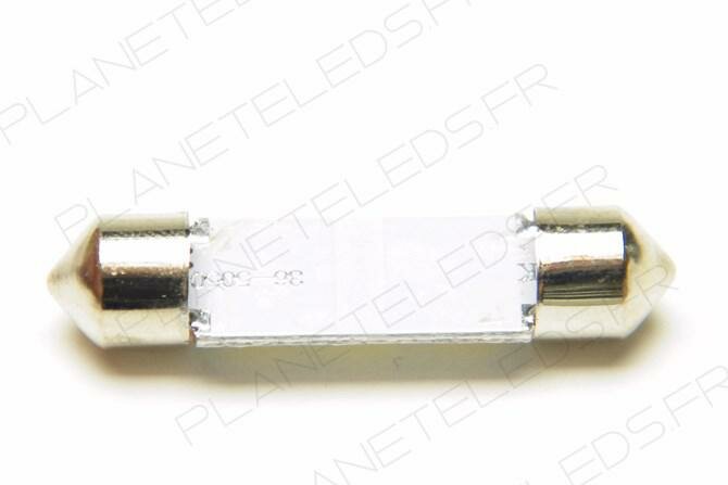 Ampoule Navette C5W 3 Leds SMD5050 36 mm FIRST