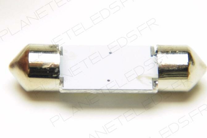 Ampoule Navette C5W 2 Leds SMD5050 31 mm FIRST