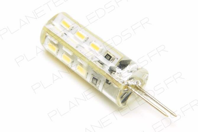 Ampoule LED G4 24 Leds 1.5W blanc chaud