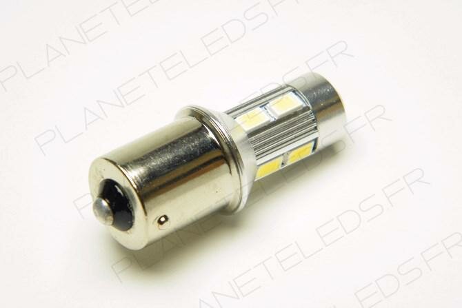 Ampoule Led BA15S - 1156 1 Led 3W High Power Blanche