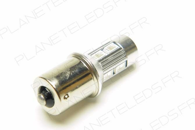 Ampoule Led BA15S - 1156 1 Led 3W High Power Blanche