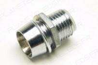 Support Laiton Chromé Concave pour led 5 mm