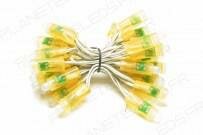 Chaine de 40 LED Blanches 8mm IP65