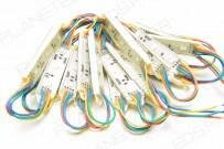 Chaine de 20 Modules Rectangle de 3 LED RGB 5050 IP65