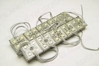 Chaine de 20 Modules Carré de 4 LED Blanches 5050 IP65