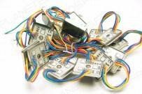 Chaine de 20 Modules Carré de 3 LED RGB 5050 IP65