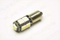 Ampoule Led BAX9S/H6W Anti-Erreur OBD 9 Leds Blanches