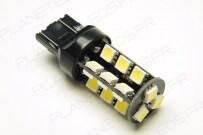 Ampoule Led T20 - W21W/5W - 3157/7443 27 Leds Blanche CANBUS