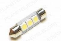 Ampoule Navette C5W 3 Leds SMD5050 36 mm FIRST
