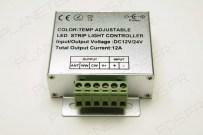 Controleur Bi-Couleur Sans Fils 12A 12V + Télécommande