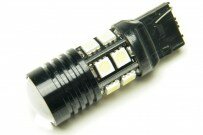 Ampoule Led T20 - W21W - 10 Leds SMD + 1 Led CREE Blanche