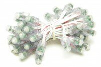 Chaine de 40 LED Blanches 8mm IP65
