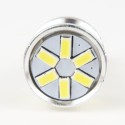 Ampoule Led T10 CANBUS 4 Leds SMD5050 + 1 leds HP 1W Blanches
