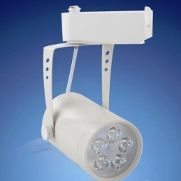 Spot LED 5W blanc chaud pour rail monophasé