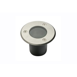 Spot de sol à encastrer Led Alfa-O-Mini Rond Gu10 Ip67 Inox