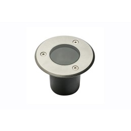 Spot de sol à encastrer Led Alfa-O Rond GU10 Ip67 Inox