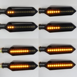 Clignotants + Feux de jour LED défilant Moto séquentielle NightX V3.0 -  France-Xenon