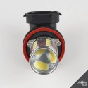 Eclairage LED pour voiture et moto : Ampoule H9 Blanche CANBUS 21 LEDs 5730