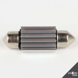 Ampoule Navette 36mm Verte Anti-Erreur OBD 3 Leds