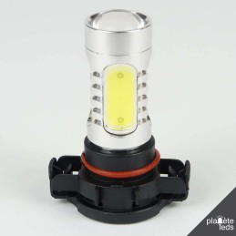 Eclairage LED pour voiture et moto : Ampoule led PSX24W 7.5W 10-25V Blanche