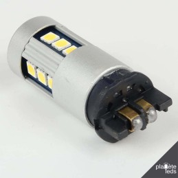 Eclairage LED pour voiture et moto : Ampoule LED PW24W Canbus 15 LEDs 10-30V