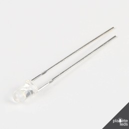 Red LED 3mm 6100mcd