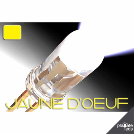 Led ColorPrecision 5mm JAUNE D'OEUF