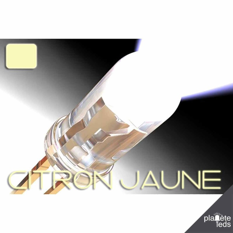 Led ColorPrecision 5mm CITRON JAUNE