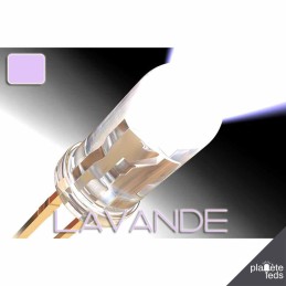 Led 5mm ColorPrecision LAVENDER