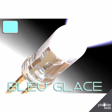 Led 5mm BLUE ICE ColorPrecision