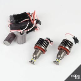 Ampoules LED pour voiture et moto : Module Led Angel Eyes 40W CANBUS CREE XML T6 pour BMW E92/E93.../X5/X6