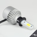 Ampoule à led pour voiture et moto : Kit Ampoules LED H3 Haute puissance Ventilé 